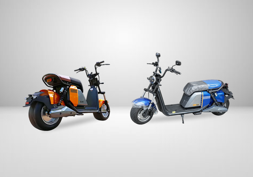 Scooter elétrica BOLIN 701 vista lateral
